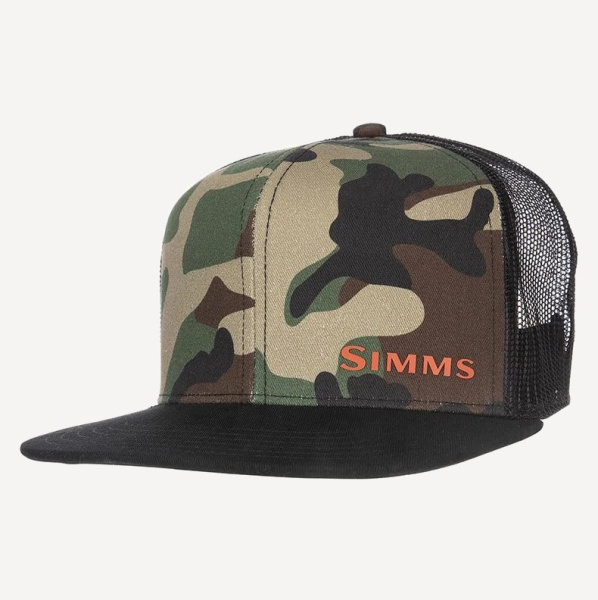 Бейсболка CX Flat Brim Cap (one size; woodland camo)